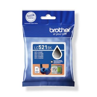 BROTHER  LC521BK - noir - original - cartouche d'encre