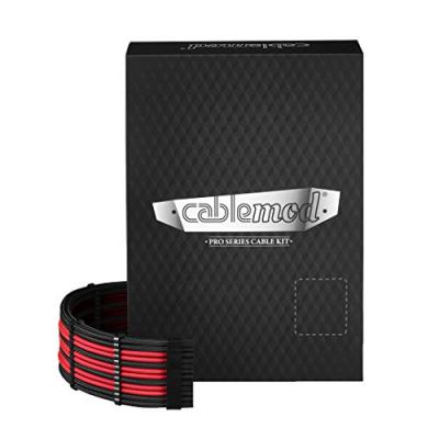 CABLEMOD  PRO ModMesh C-Series AXi, HXi & RM Cable Kit - Noir / Rouge