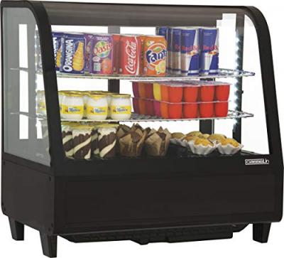 CASSELIN Vitrine r&eacute;frig&eacute;r&eacute;e noir  CVR100LN