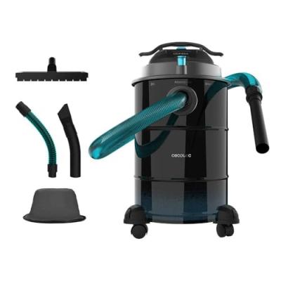 CECOTEC Aspirateur &agrave; cendres - Conga - Ash 6000 EasyGo Home XL - 30L - 1500W - Roues et poign&eacute;e 