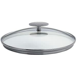CRISTEL -K30P-Couvercle en verre bomb&eacute; - Platine