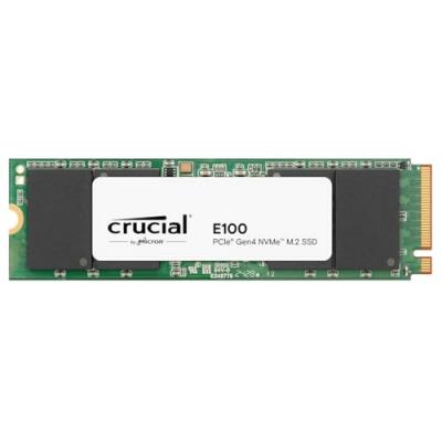 CRUCIAL  E100 - SSD - 2 To - interne - M.2 2280 - PCIe 4.0 x4 (NVMe)