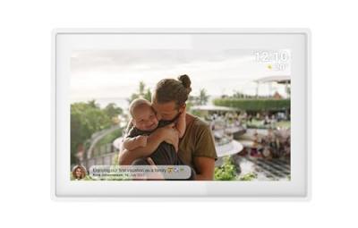 DENVER Cadre photo num&eacute;rique  electronics pff-1021 10,1"" blanc