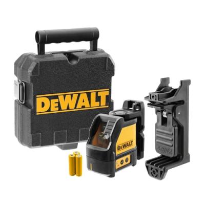 DEWALT  DW088KTRI-XJ Laser en croix Faisceau Rouge avec Tr&eacute;pied, Jaune