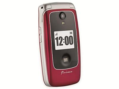 DORO  Primo 418 7,11 cm (2.8"") 110 g Rouge Appareil-Photo de t&eacute;l&eacute;phone
