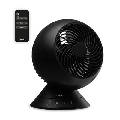 DUUX Ventilateur &agrave; poser, , Globe dxcf07 avec pack batterie noir 2 W, D33 cm