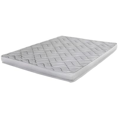 EBAC Matelas Melissa 140x190 - Mousse - Hauteur 13 cm - Soutien 3 zones confort