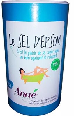 ECODIS Sels d'Epsom 1 Kg - Sel pour le bain