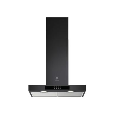 ELECTROLUX Hotte Decorative Murale EFTD26K 60dB Evacuation Recyclage Noir