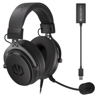 ENDORFY  VIRO Plus USB Casque Avec fil Arceau Musique/Quotidien Noir