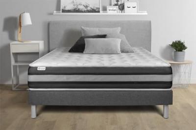 VITALIT Ensemble Sommier Matelas 140x200 VITALSPRING ZEN - 26cm - Ferme