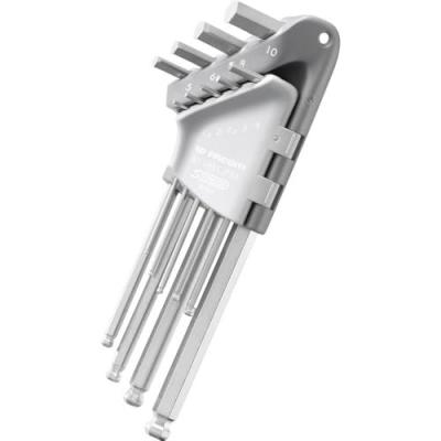FACOM Jeu de 9 cl&eacute;s m&acirc;les 83SHST.JP9APB Six pans creux/t&ecirc;te sph&eacute;rique inox