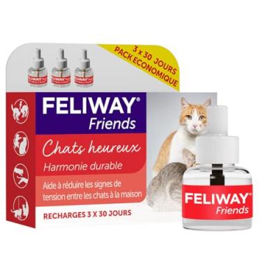 FELIWAY  Friends Recharges pour Diffuseur 3 x 48ml
