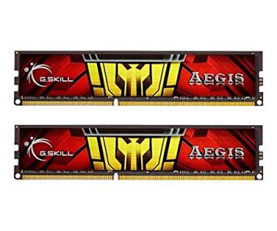 G.SKILL  Aegis 16gb 2x8gb Ddr3 <1600mhz Ram Memory Multicolore