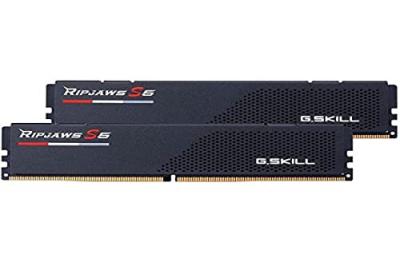 G.SKILL DDR5  RipJaws S5 Noir - 32 Go (2 x 16 Go) 6000 MHz - CAS 32