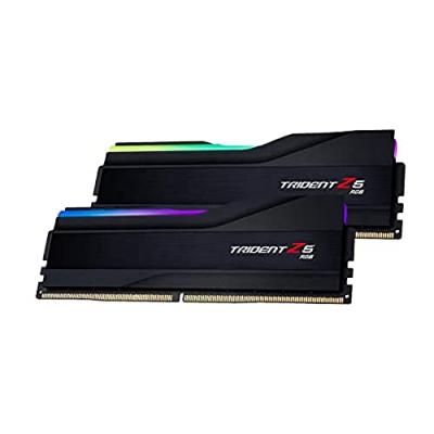 G.SKILL DDR5  Trident Z5 RGB Noir - 32 Go (2 x 16 Go) 6000 MHz - CAS 32