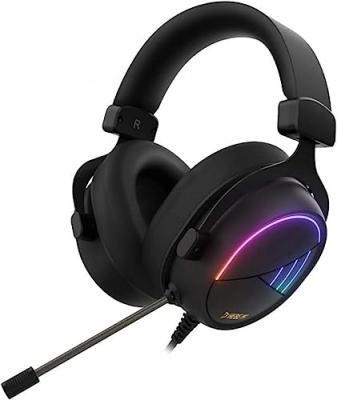 GAMDIAS Casque PC  Hebe M2 Filaire 110dB Circum Aural RGB Noir