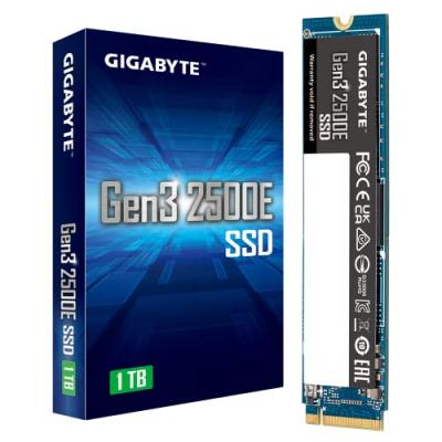 GIGABYTE SSD Interne Gen3 2500E G325E1TB 1To M.2 2400Mo/s PCI Express 3.0 Bleu