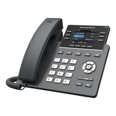 Grandstream Networks GRP2613 t&eacute;l&eacute;phone Fixe Noir 6 Lignes TFT