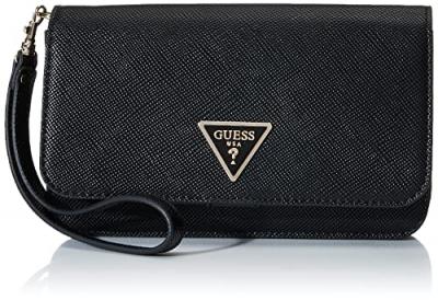 GUESS  Laurel, Accessoire de Voyage-Portefeuille Femme, Bla, 19,5x12x5