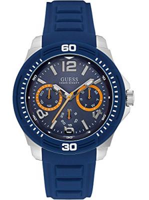GUESS  - Montre Tread (w0967g2) marine  taille