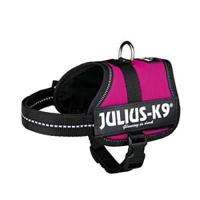 JULIUS K9 Harnais Power - 0 - M-L : 58-76 cm-40 mm - Fuschia - Pour chien
