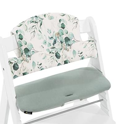  Coussin Chaise Haute Hauck Select - Jersey Leaves Mint