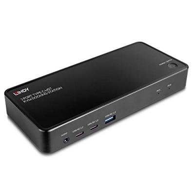 LINDY Docking Station KVM 2 Ports Type C MST