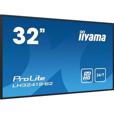 IIYAMA Lfd 32 noir dalle ips 16:9 1920x1080 247 350 cdm 8ms vga 3xhdmi usb m LH3241S-B2 