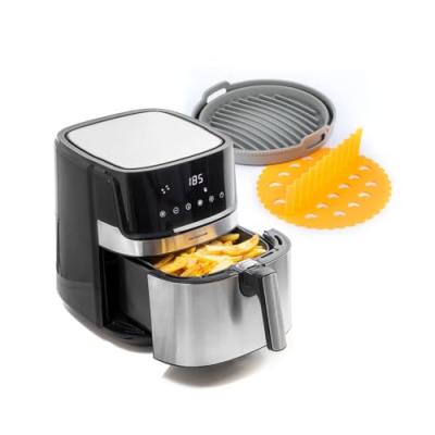 INNOVAGOODS Pack friteuse &agrave; air et panier en silicone pliable  