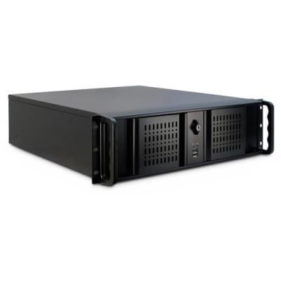 INTER TECH Inter-Tech Compatible 3U 3098-S, 19"" Rack Servergeh&auml;use - Schwarz