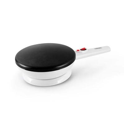 KITCHENCOOK Cr&ecirc;pi&egrave;re &eacute;lectrique blanche sans fil de 20 cm crepeasy de 