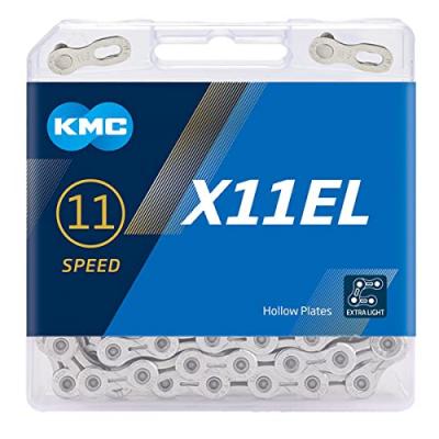 KMC Cha&icirc;ne  X11EL (11 vitesses) - 118 Links 11 Speed Argent&eacute; Cha&icirc;nes