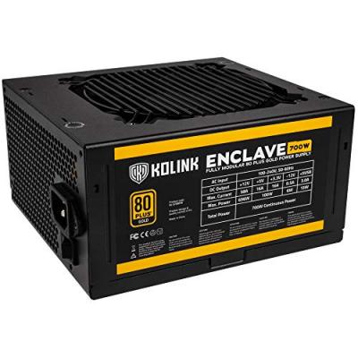 KOLINK  enclave 80 plus gold netzteil, modular - 700 watt KL-G700FM