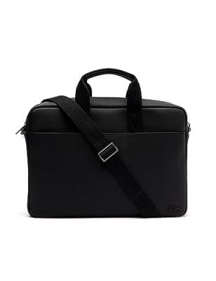 LACOSTE  Homme NH4429HC Sac Ordinateur, Noir, Taille Unique