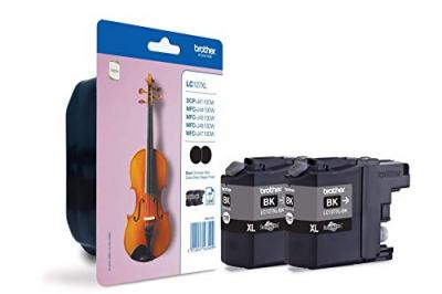 BROTHER Lc-127bk Pack 2 Cart Noir Blist