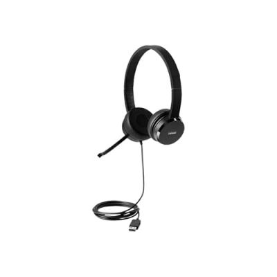 LENOVO  Casques-&eacute;couteurs - Filaires - Arceau Noir
