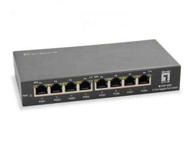 LEVEL ONE  Gep-0823 10-100-1000 8p Switch Noir