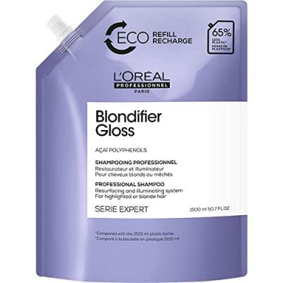 L OREAL Recharge Shampooing Blondifier gloss L'Or&eacute;al Professionnel 1,5L