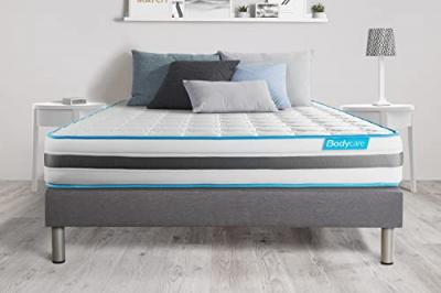 BODYCARE Matelas 160x200 BodyFlex - Ressorts ensach&eacute;s - 26 cm - Equilibr&eacute;
