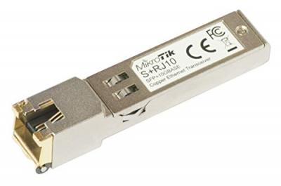 MIKROTIK  S+RJ10 Module &eacute;metteur-r&eacute;cepteur de r&eacute;seau 10000 Mbit/s SFP+