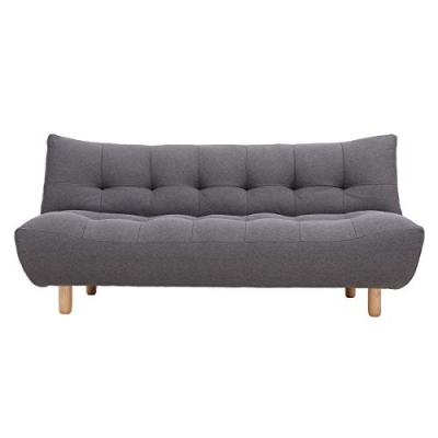 MILIBOO  - Canap&eacute; convertible scandinave gris fonc&eacute; YUMI