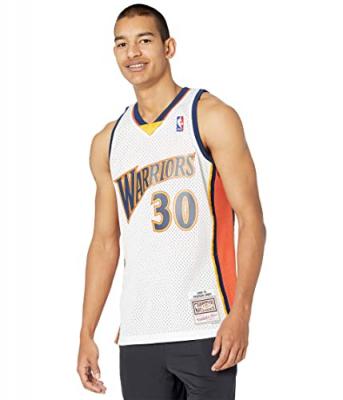 MITCHELL & NESS Mitchell & Ness Swingman Mesh Jersey State Warriors 2009-10 Stephen Curry