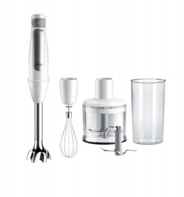 BRAUN Mixeur Manuel Multifonction avec Accessoires  MQ7035IWH Blanc 1000 W