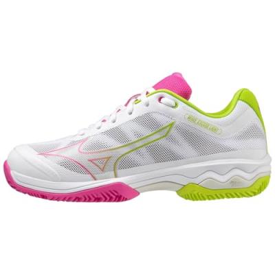 MIZUNO  Chaussures de Padel Blanche Femme  Wave Exceed Light 38.5