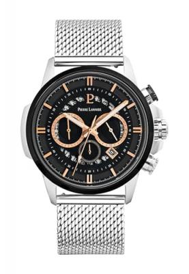 PIERRE LANNIER Montre pour homme 236D131 avec bracelet en acier argent