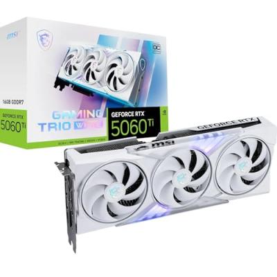 MSI  GeForce RTX 5060 Ti 16G GAMING TRIO OC WHITE 