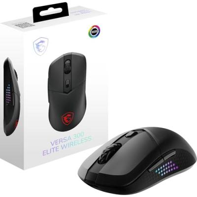MSI Souris de jeu Bluetooth sans fil  VERSA 300 ELITE RGB 6400 DPI noir