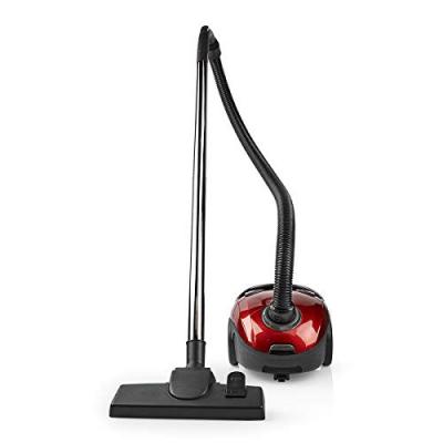 NEDIS Aspirateur avec sac 700 w capacit&eacute; de r&eacute;tention de poussi&egrave;re de 1,5 l rouge