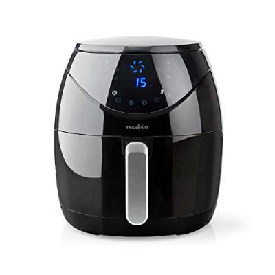 NEDIS Air Fryer 6.5 l Minuteur: 60 min Num&eacute;rique Noir